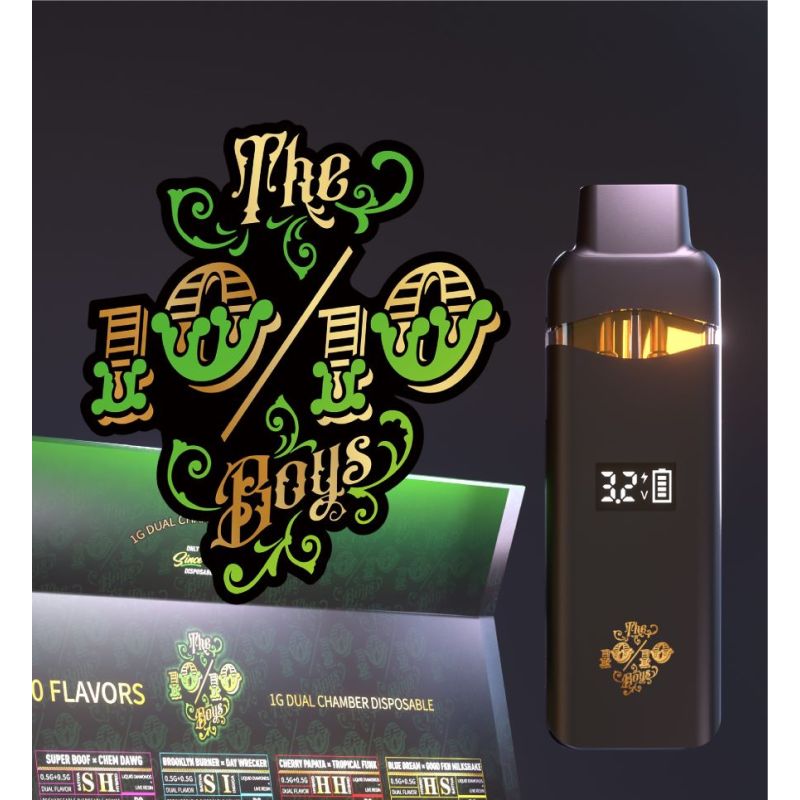 The 1010 Boys 1g Dual Chamber Disposable Vape Pen